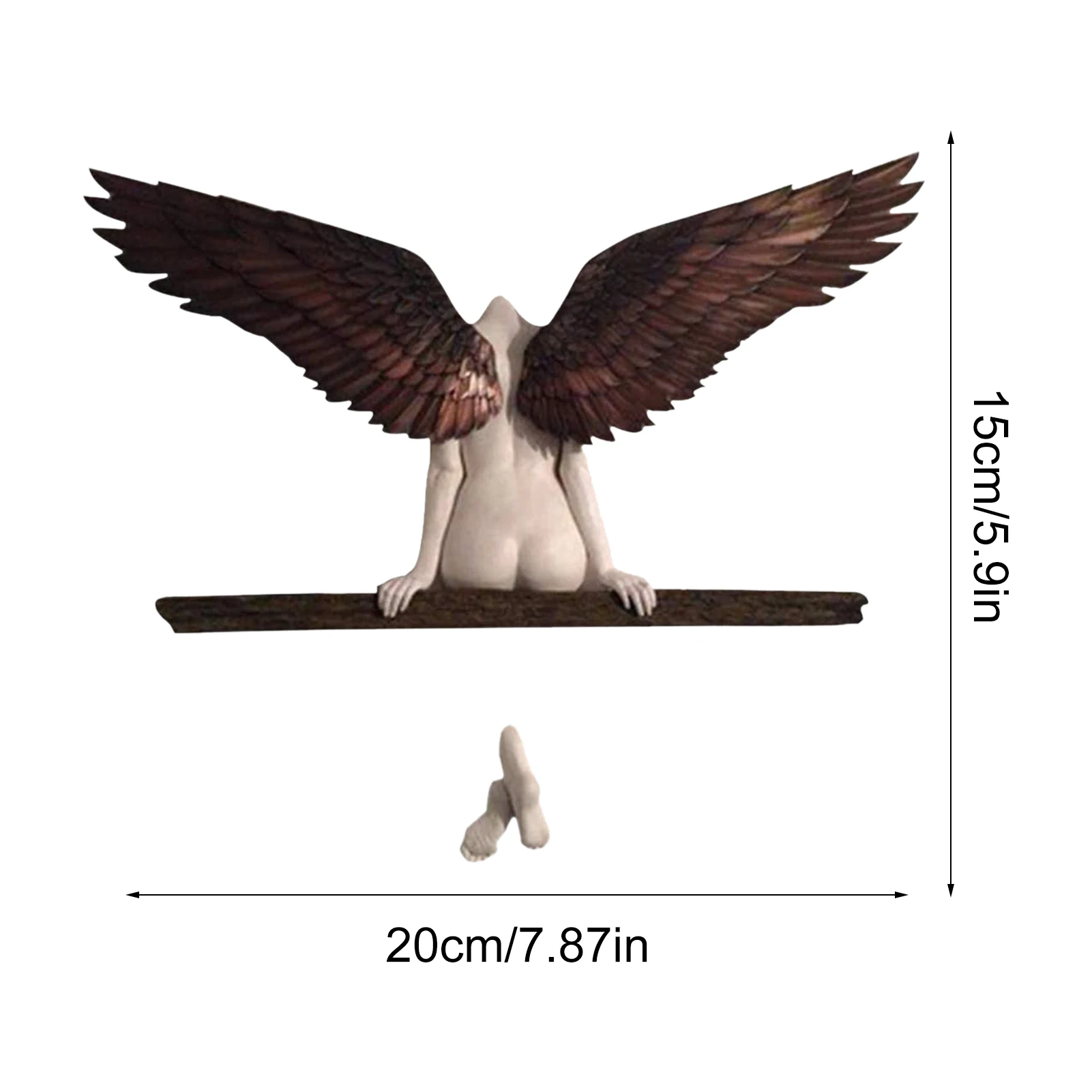 Angel Art Sculpture Wall Decoration 3D Statue For Living Room Bedroom Decoration Garden Statue Artwork Angel Wings Home Decor 
Angel Art Sculpture Wall Decoration 3D Statue For Living Room Bedroom Decoration Garden Statue Artwork Angel Wings Home Decor