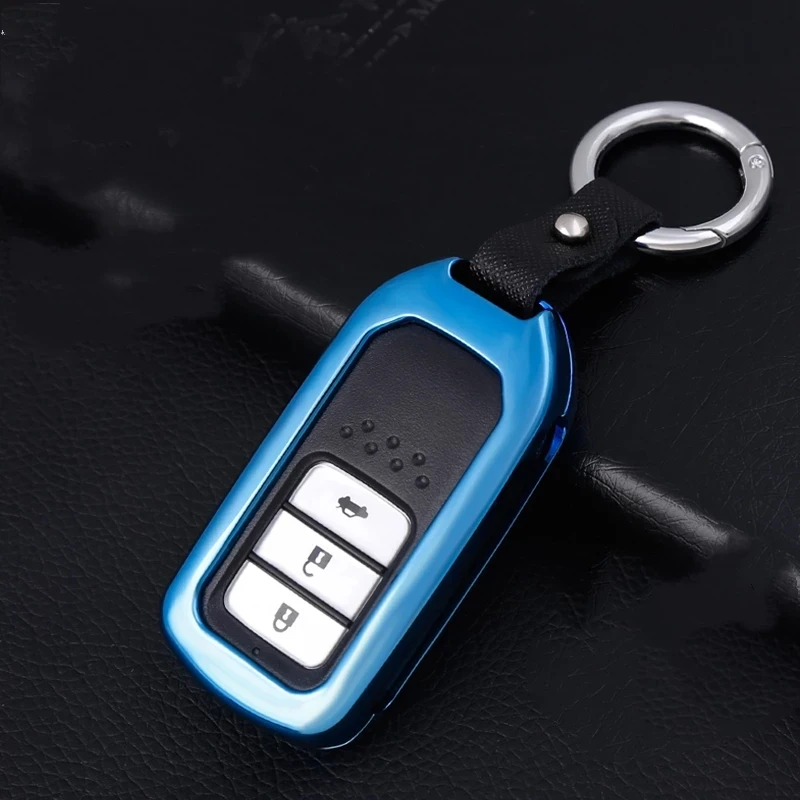 Zinc alloy Car Remote Key Full Cover Case For Honda Civic CRV Pilot Accord Freed 2015-2018 Car Smart Key Fob Keychain Accessorie
Zinc alloy Car Remote Key Full Cover Case For Honda Civic CRV Pilot Accord Freed 2015-2018 Car Smart Key Fob Keychain Accessorie