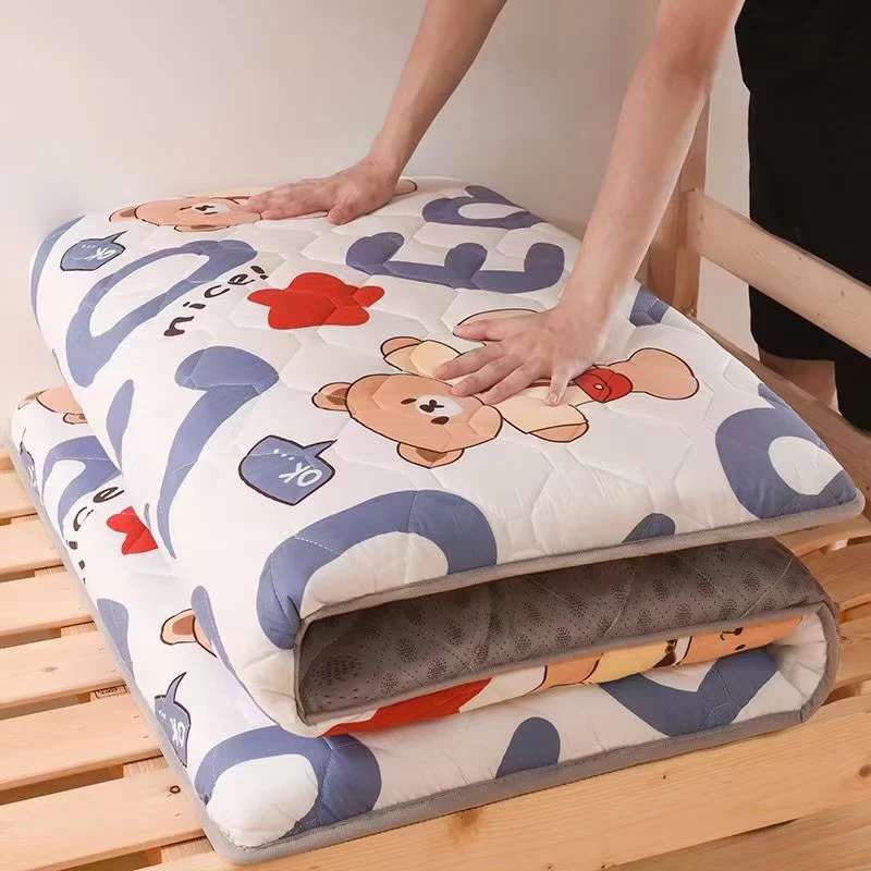 

Складные матрасы-татами, высококачественные коврики для пола, одиночный и двойной нескользящий спальный матрас, мягкий удобный матрас для двуспальной кровати