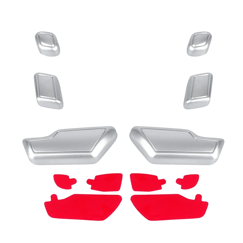6pcs for Mercedes Benz C E GLK GL ML Class W204 W205 W212 W218 X204 X166 Car Seat Adjust Button Switch Silver Decoration Cover
6pcs for Mercedes Benz C E GLK GL ML Class W204 W205 W212 W218 X204 X166 Car Seat Adjust Button Switch Silver Decoration Cover