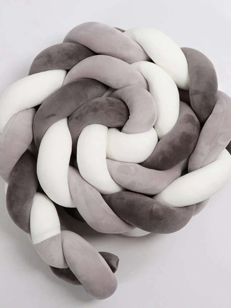 1M/2M/5M Bed Bumper Bumpers in the Crib Kids For Newborn Baby Pillow Cushion Cot Kids Room Decor Infant Knotted Things Protector
1M/2M/5M Bed Bumper Bumpers in the Crib Kids For Newborn Baby Pillow Cushion Cot Kids Room Decor Infant Knotted Things Protector