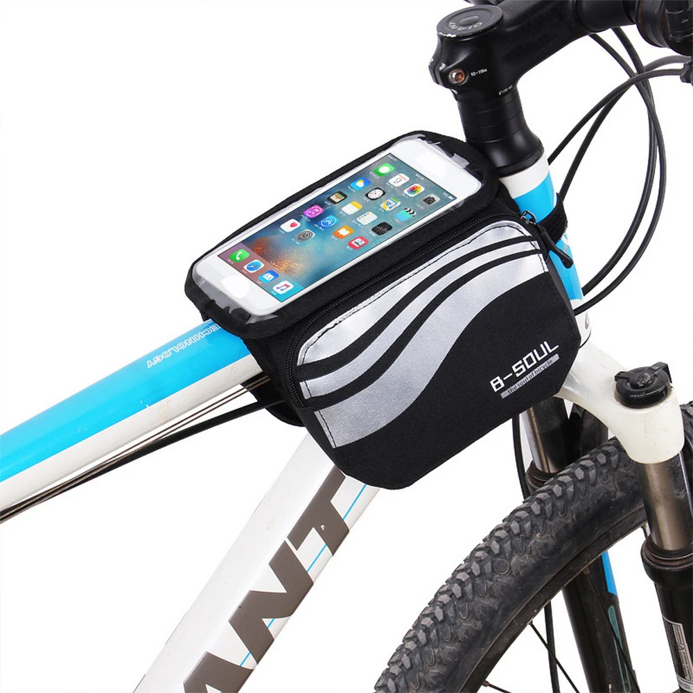5.5-6.2in Bicycle Front Touch Screen Phone Bag MTB Road Bike Cycling Mobile Cellphone Bag Cycle Front Bag Bicycle Accessories
5.5-6.2in Bicycle Front Touch Screen Phone Bag MTB Road Bike Cycling Mobile Cellphone Bag Cycle Front Bag Bicycle Accessories