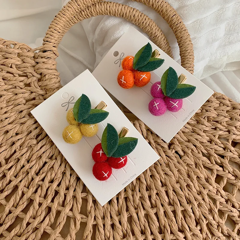 Girls Cute Cartoon Fruit Hairpins Children Sweet Colorfur Hair Clip Mini Orange Barrettes Headband Kids Fashion Hair Accessories
Girls Cute Cartoon Fruit Hairpins Children Sweet Colorfur Hair Clip Mini Orange Barrettes Headband Kids Fashion Hair Accessories