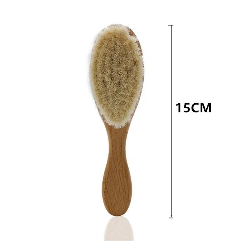New Baby Care Pure Natural Wool Baby Wooden Brush Comb Brush Baby Hairbrush Newborn Hair Brush Infant Comb Bath Head Massager
New Baby Care Pure Natural Wool Baby Wooden Brush Comb Brush Baby Hairbrush Newborn Hair Brush Infant Comb Bath Head Massager