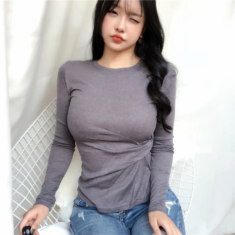 AOSSVIAO 2022 Women O-neck Long Sleeve T shirts Lady White Cotton Tops Female Soft Casual Tees Women's Slim Frill Black T-shirt
AOSSVIAO 2022 Women O-neck Long Sleeve T shirts Lady White Cotton Tops Female Soft Casual Tees Women's Slim Frill Black T-shirt