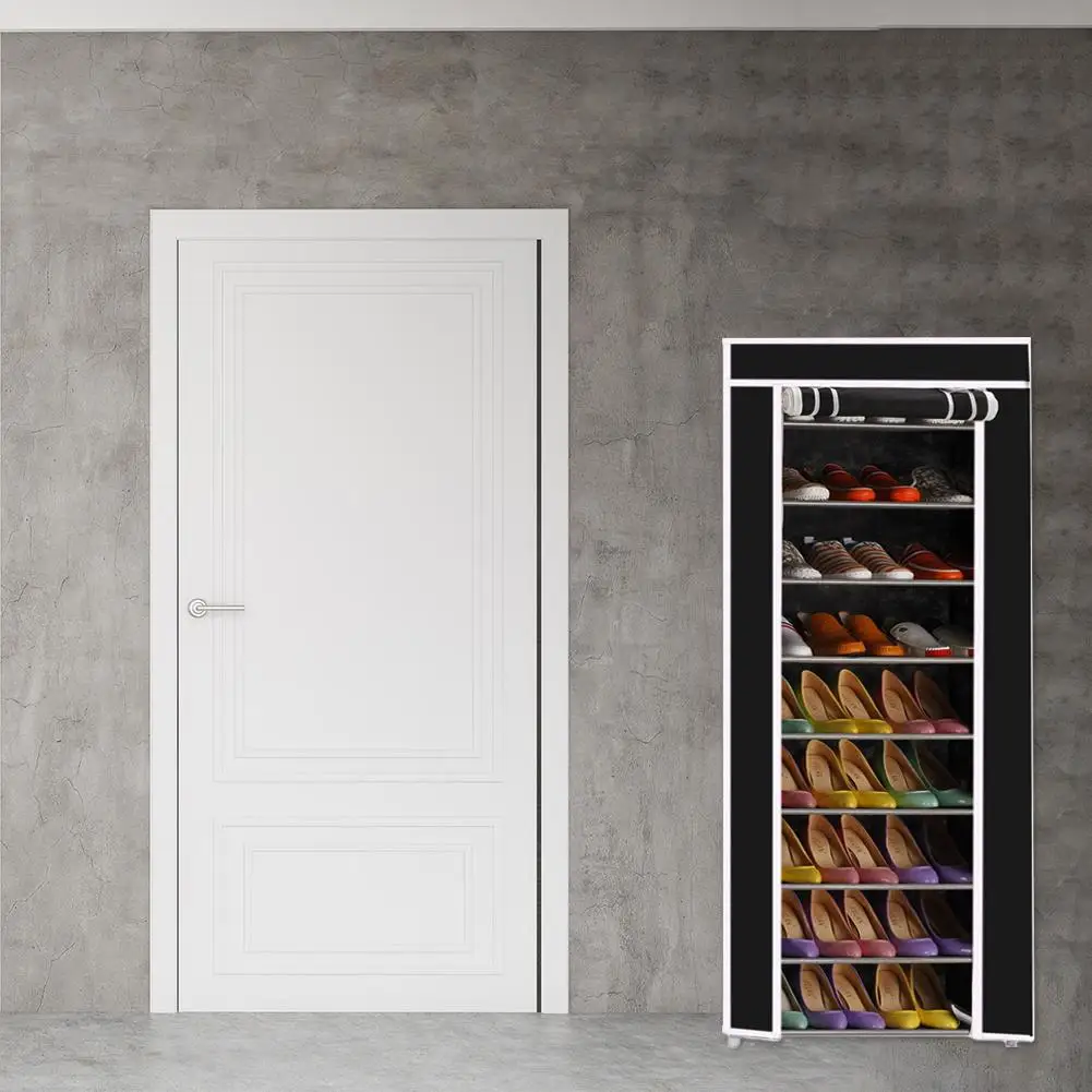 10 Layers 9 Grids Shoe Rack Dust-proof Storage Shoe Cabinet Home Shoe Stand Dormitory Simple Storage Shelf Organizer Holder
10 Layers 9 Grids Shoe Rack Dust-proof Storage Shoe Cabinet Home Shoe Stand Dormitory Simple Storage Shelf Organizer Holder