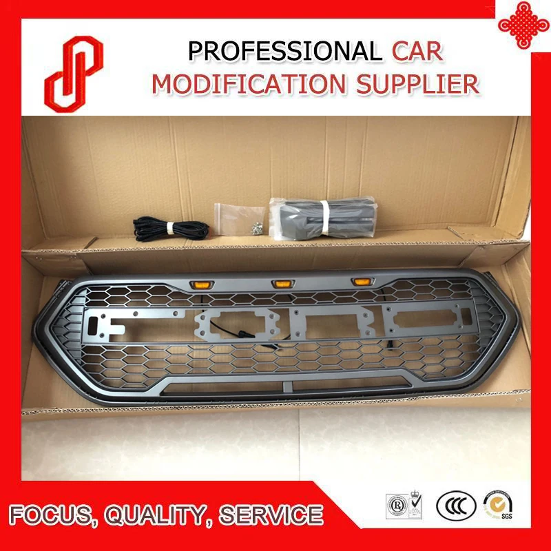 High quality Modified ABS car front racing grills grill Raptor Grille cover for Kuga Escape Front grille 2017 2018
High quality Modified ABS car front racing grills grill Raptor Grille cover for Kuga Escape Front grille 2017 2018