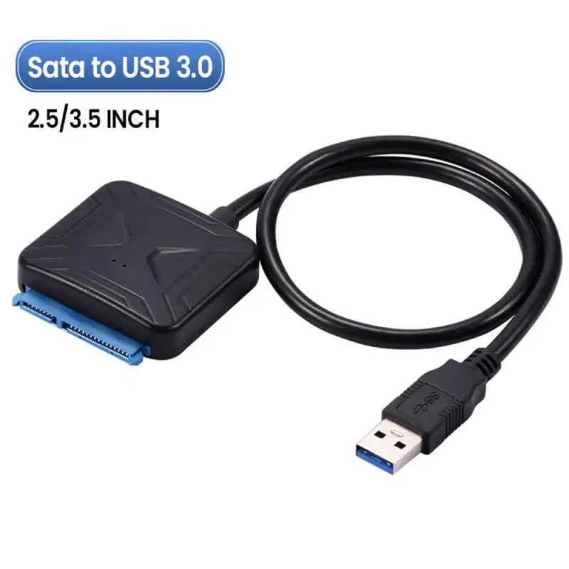 Фото Переходник USB 3 0 к SATA 5 2 кабель Sata Конвертируемые кабели Поддержка 5/3 дюйма внешний