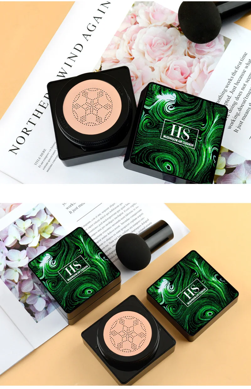 Air Cushion BB Cream 15g Whitening Oil Control Concealer With Mushroom Puff Moisturizing Translucent Face Foundation TSLM2
Air Cushion BB Cream 15g Whitening Oil Control Concealer With Mushroom Puff Moisturizing Translucent Face Foundation TSLM2