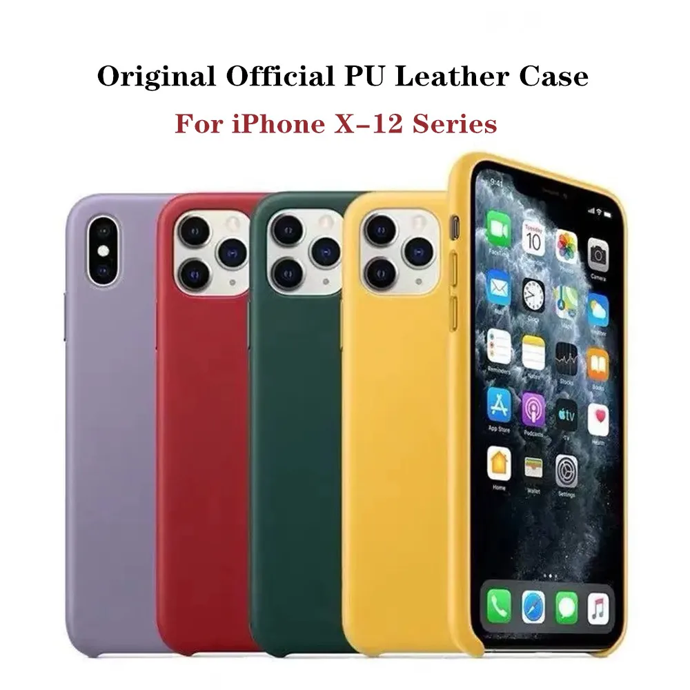 Original Official Leather Phone case for iphone 13 pro max Genuine Cover Case for iPhone X XR XS Max 11 12 Pro Max case With Box
Original Official Leather Phone case for iphone 13 pro max Genuine Cover Case for iPhone X XR XS Max 11 12 Pro Max case With Box