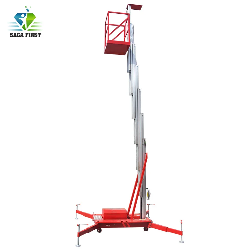 Aluminium Double Mast Aerial Working Man Platform Lift Table
Aluminium Double Mast Aerial Working Man Platform Lift Table