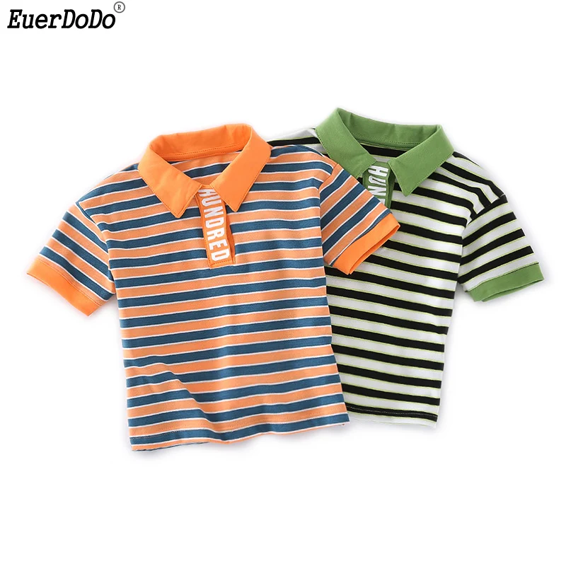 Children's T-shirts Cotton Short Sleeve T Shirt For Boys Tops Kids T-shirt Striped Child T Shirts Boy Summer Clothes 2-8Y
Children's T-shirts Cotton Short Sleeve T Shirt For Boys Tops Kids T-shirt Striped Child T Shirts Boy Summer Clothes 2-8Y