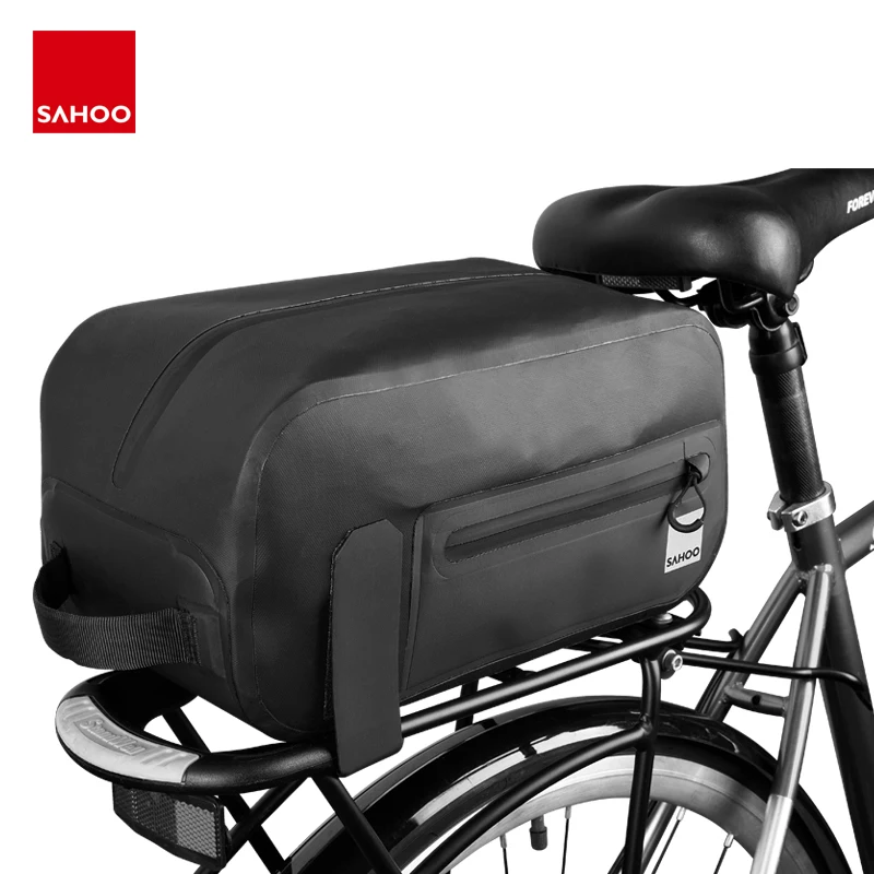 

SAHOO 142046 7L Full Waterproof MTB Road Cycling Bike Bicycle Rear Seat Rack Shelf Trunk Bag Pack Saddle Bag