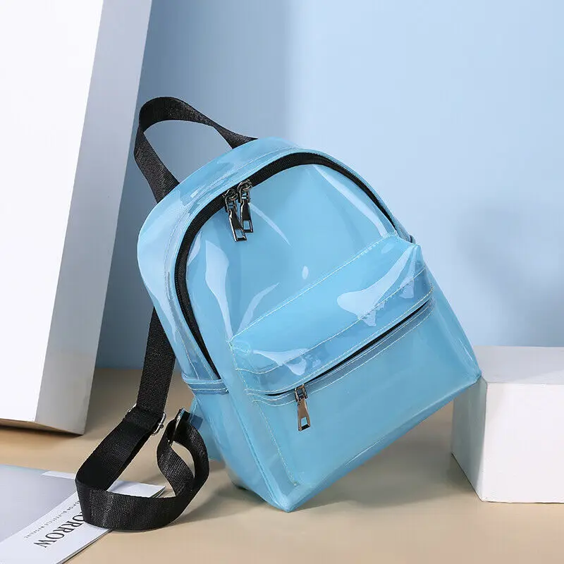 Модный прозрачный мини рюкзак из ПВХ милый школьный AU|Женские рюкзаки| |