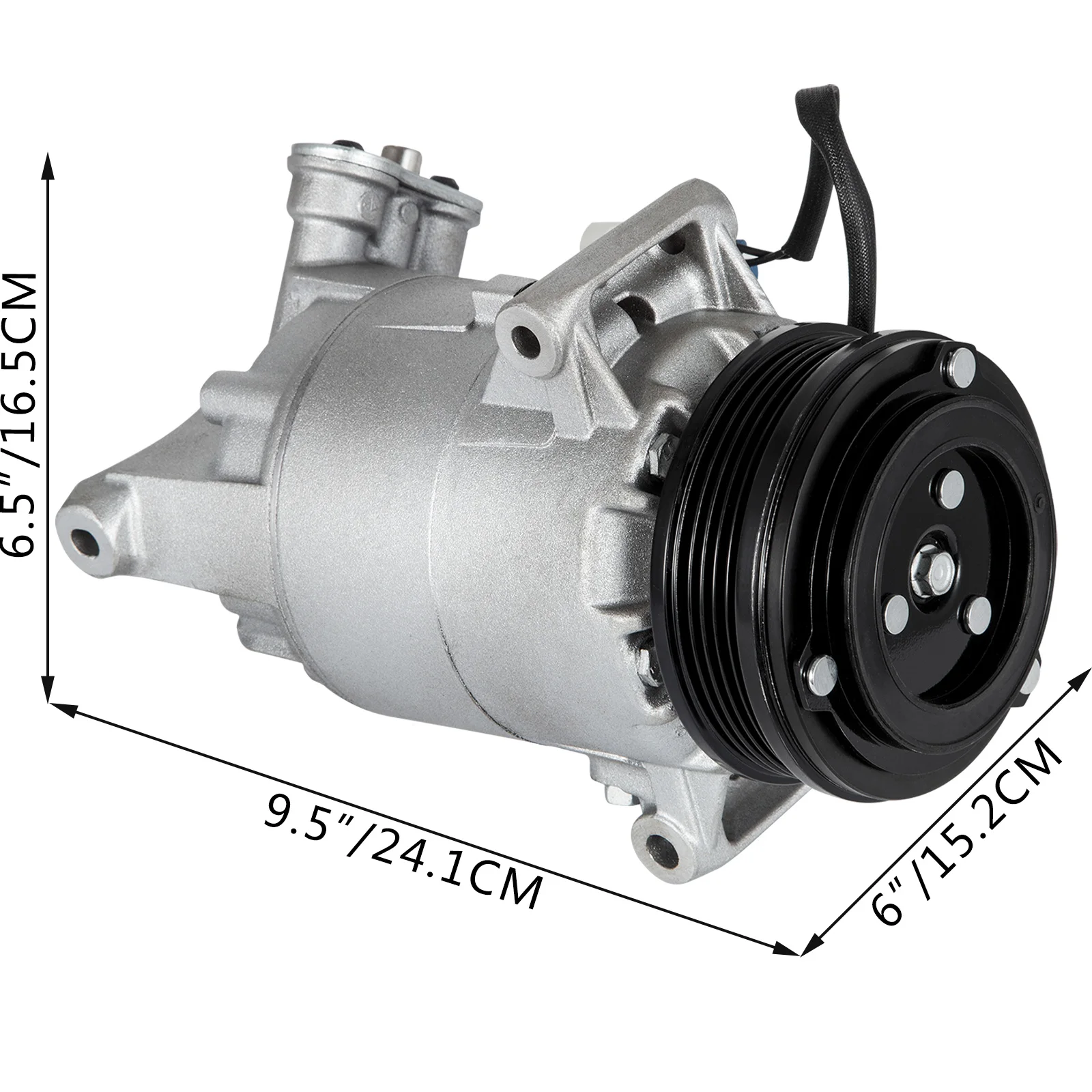 VEVOR Auto A/C Compressor with Clutch for 2008-2009 Saturn Astra 1.8L Energy Saving & Low Noise
VEVOR Auto A/C Compressor with Clutch for 2008-2009 Saturn Astra 1.8L Energy Saving & Low Noise
