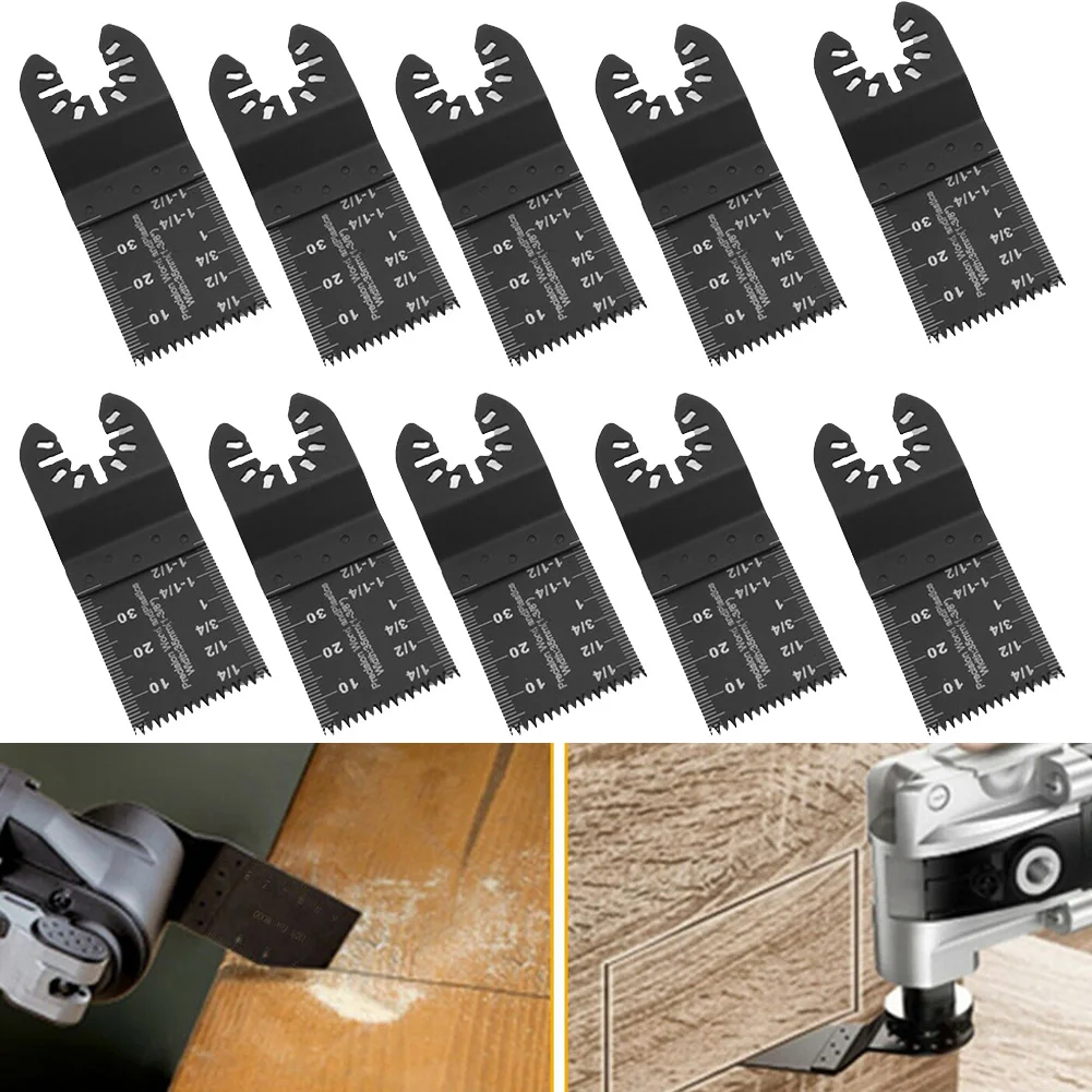 10pcs 9cm X 3.5cm Oscillating Multi Tool Saw Blades Wood Metal Plasterboard For Cutting Wood Plastics Plasterboard
10pcs 9cm X 3.5cm Oscillating Multi Tool Saw Blades Wood Metal Plasterboard For Cutting Wood Plastics Plasterboard