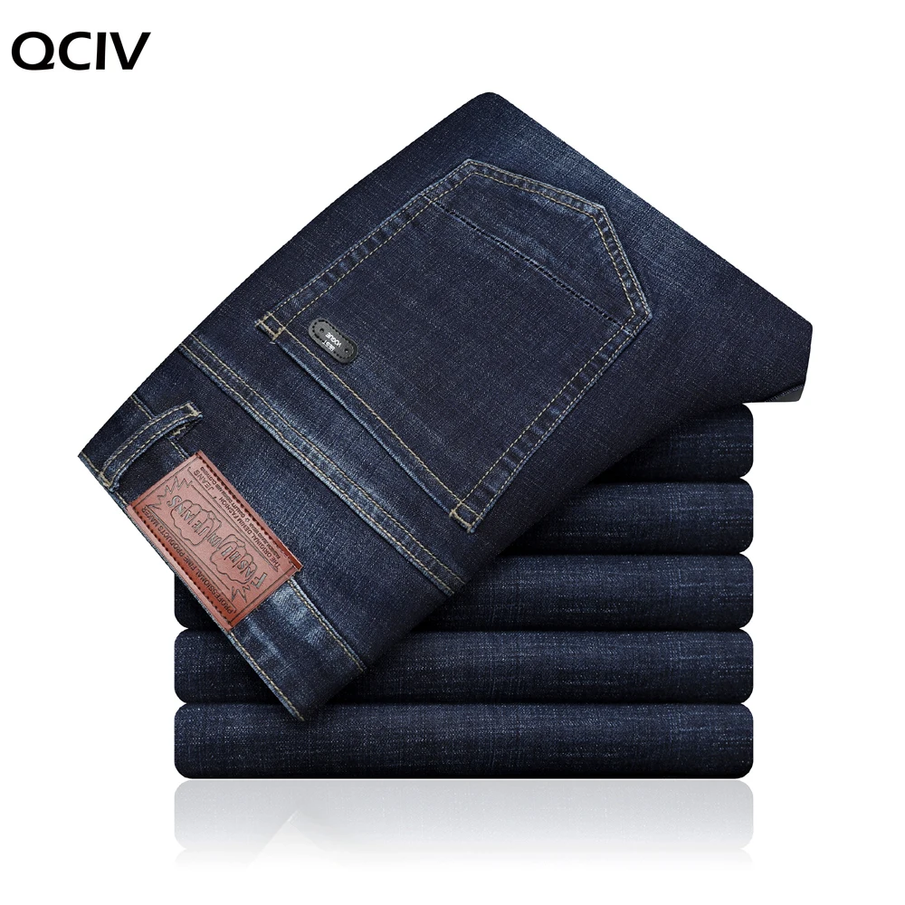 Mens Jeans New Men's Straight Casual Jeans Fashion Elastic Denim Trousers Dark Blue Male Stretchy Pant Plus Size 29-42
Mens Jeans New Men's Straight Casual Jeans Fashion Elastic Denim Trousers Dark Blue Male Stretchy Pant Plus Size 29-42
