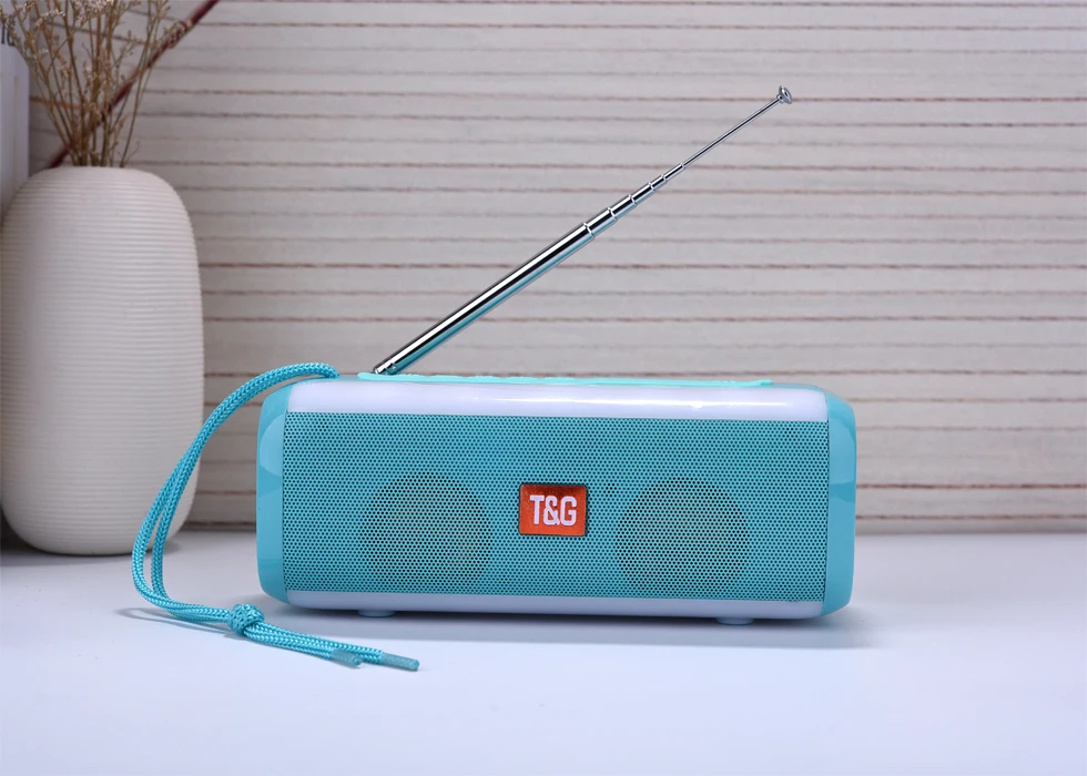 TG TG144 Wireless Portable Bluetooth Speaker FM Adjustable Antenna Radio Music Player LED Speaker
TG TG144 Wireless Portable Bluetooth Speaker FM Adjustable Antenna Radio Music Player LED Speaker