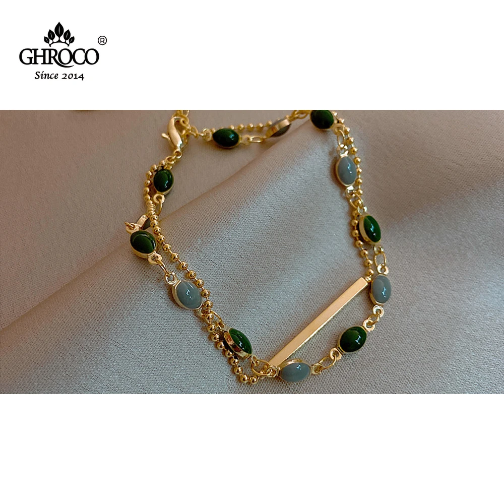CHROCO New French-Style Fashion Ins Retro Simple Design Bracelet Best Jewelry for Women with Personality and Holiday Souvenir
CHROCO New French-Style Fashion Ins Retro Simple Design Bracelet Best Jewelry for Women with Personality and Holiday Souvenir