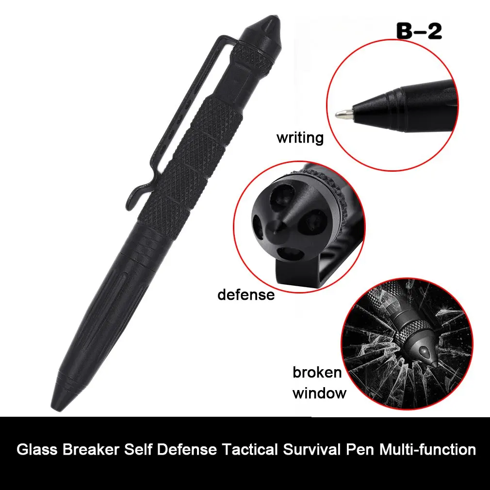 Multifunctional Tactical Pen Self Defense Weapons Glass Breaker Aluminum Alloy EDC Tool Survival Kit Outdoor Emergency Kit
Multifunctional Tactical Pen Self Defense Weapons Glass Breaker Aluminum Alloy EDC Tool Survival Kit Outdoor Emergency Kit