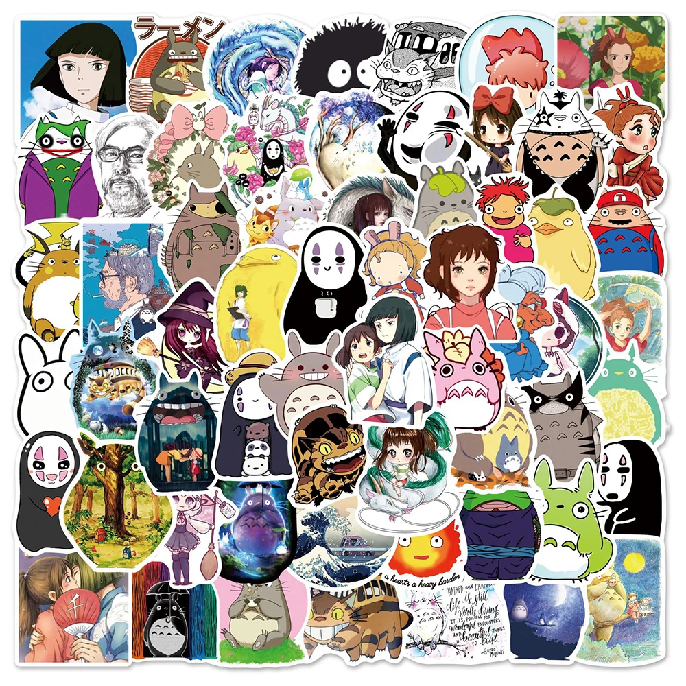 10/30/50/100pcs Miyazaki Hayao Japanese Anime Stickers Toy Ghibli Totoro Spirited Away Princess Mononoke KiKi Stationery Sticker
10/30/50/100pcs Miyazaki Hayao Japanese Anime Stickers Toy Ghibli Totoro Spirited Away Princess Mononoke KiKi Stationery Sticker