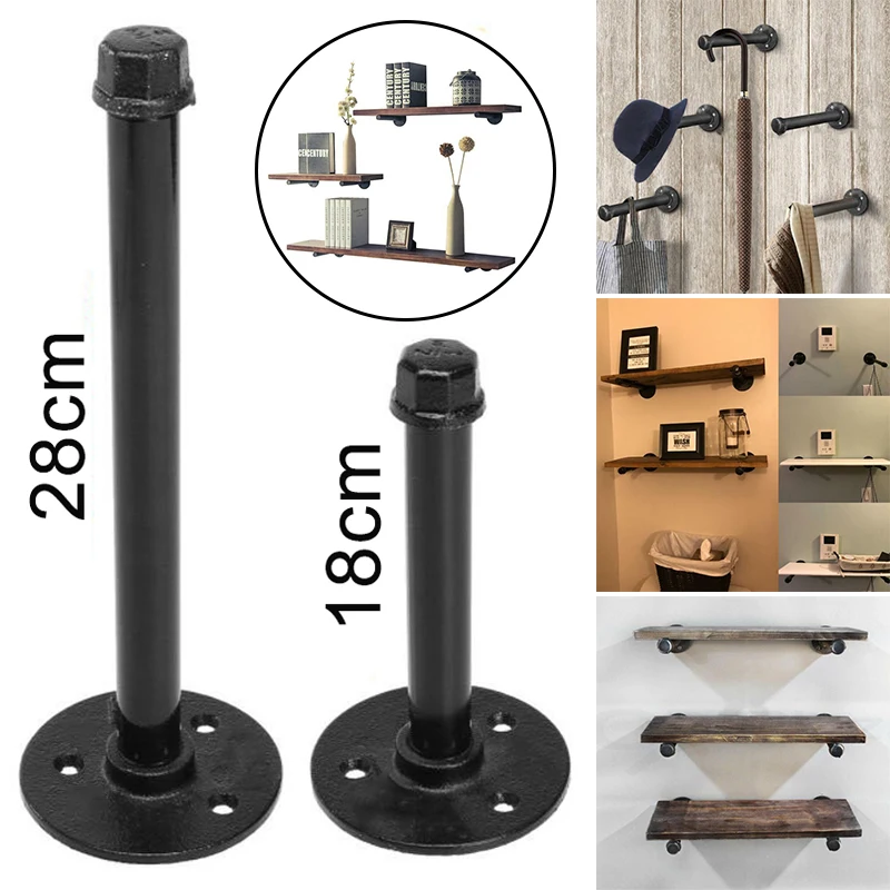 1pc Pipe Shelf Bracket Wall Storage Shelf Holder Brackets Book Shelving Industrial Steampunk Iron Pipe Home Storage Racks
1pc Pipe Shelf Bracket Wall Storage Shelf Holder Brackets Book Shelving Industrial Steampunk Iron Pipe Home Storage Racks