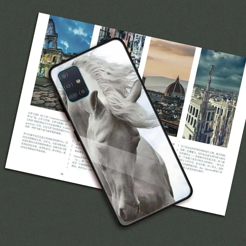 Horse Animal Cases for Samsung Galaxy A70 A50 A51 M51 A41 A40 A20 A21 A11 A31 A71 M11 Tempered Glass Phone Cover
Horse Animal Cases for Samsung Galaxy A70 A50 A51 M51 A41 A40 A20 A21 A11 A31 A71 M11 Tempered Glass Phone Cover
