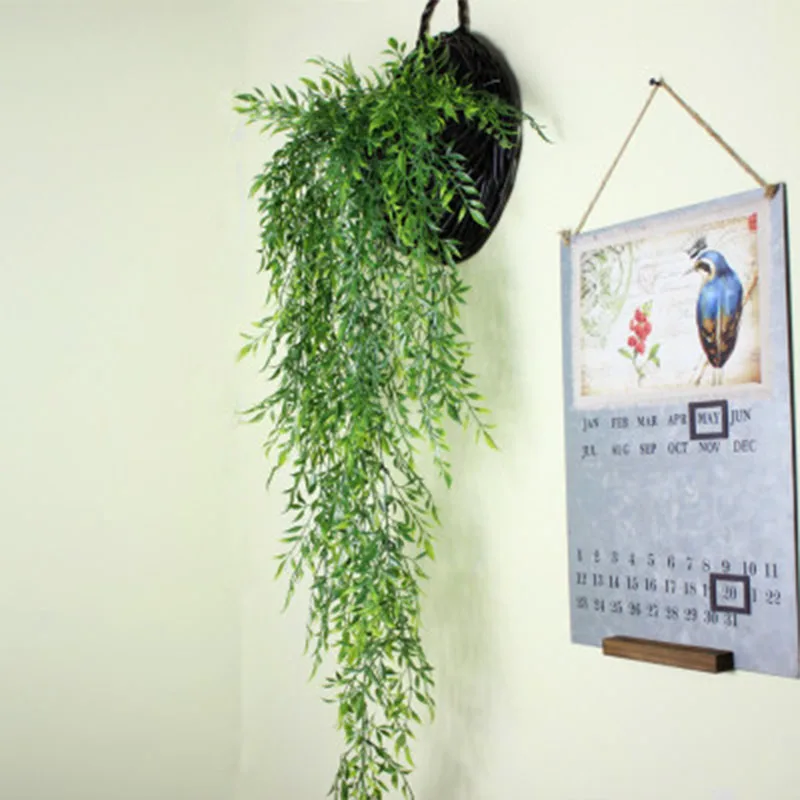 2Pc Artificial Plant Hanging Rattan Long Southern Bamboo Green Plant Wall Wedding Decoration Flower Rattan
2Pc Artificial Plant Hanging Rattan Long Southern Bamboo Green Plant Wall Wedding Decoration Flower Rattan