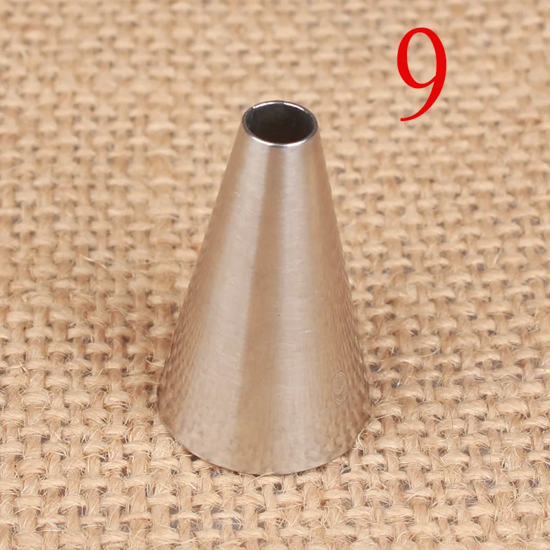 9# Small round Hole Decorating Nozzle 304 Stainless Steel Welding Seamless Baking DIY Tool Number
9# Small round Hole Decorating Nozzle 304 Stainless Steel Welding Seamless Baking DIY Tool Number