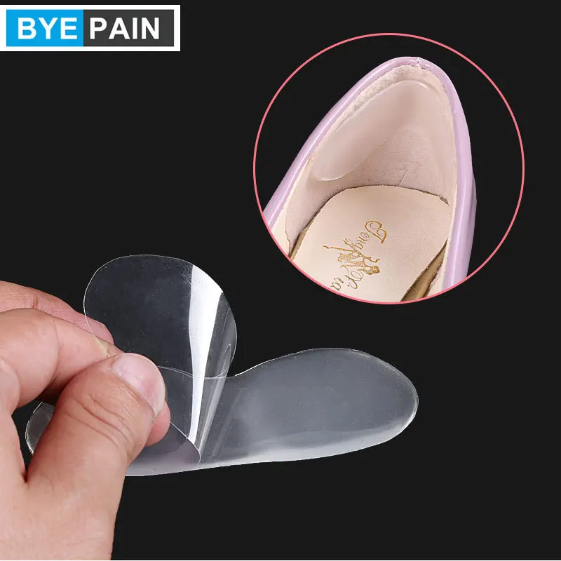 1 пара силиконовых гелевых стелек BYEPAIN подушечки для обуви гелевые ухода за