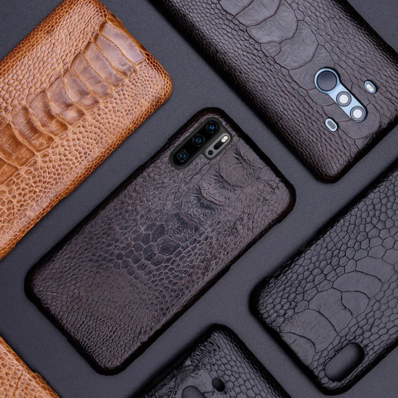Phone Case For Huawei P20 P30 lite Mate 10 20 Pro lite Y6 Y9 2018 P Smart 2019 Natural ostrich skin For Honor 7A 7X 8X 9 10 lite
Phone Case For Huawei P20 P30 lite Mate 10 20 Pro lite Y6 Y9 2018 P Smart 2019 Natural ostrich skin For Honor 7A 7X 8X 9 10 lite