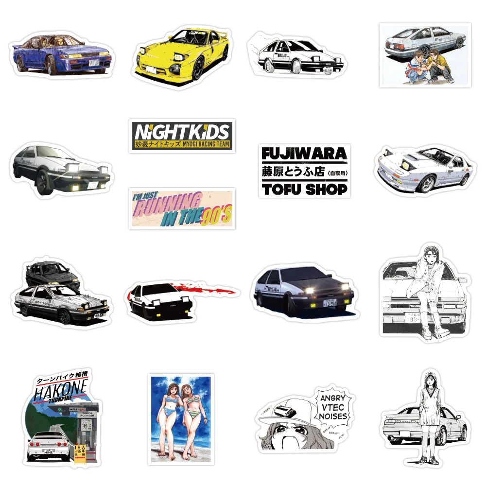 10/30/50PCS Initial D Stickers Laptop DIY Fridge Guitar Luggage Skateboard Phone Car Bike Waterproof Graffiti Sticker Kid Toys
10/30/50PCS Initial D Stickers Laptop DIY Fridge Guitar Luggage Skateboard Phone Car Bike Waterproof Graffiti Sticker Kid Toys