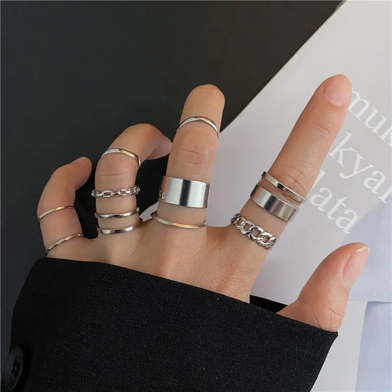 Bohemian Gold Cross Wide Rings Set For Women Girls Simple Chain Finger Tail Rings 2021 NEW Bijoux Jewelry Gifts Ring Female
Bohemian Gold Cross Wide Rings Set For Women Girls Simple Chain Finger Tail Rings 2021 NEW Bijoux Jewelry Gifts Ring Female