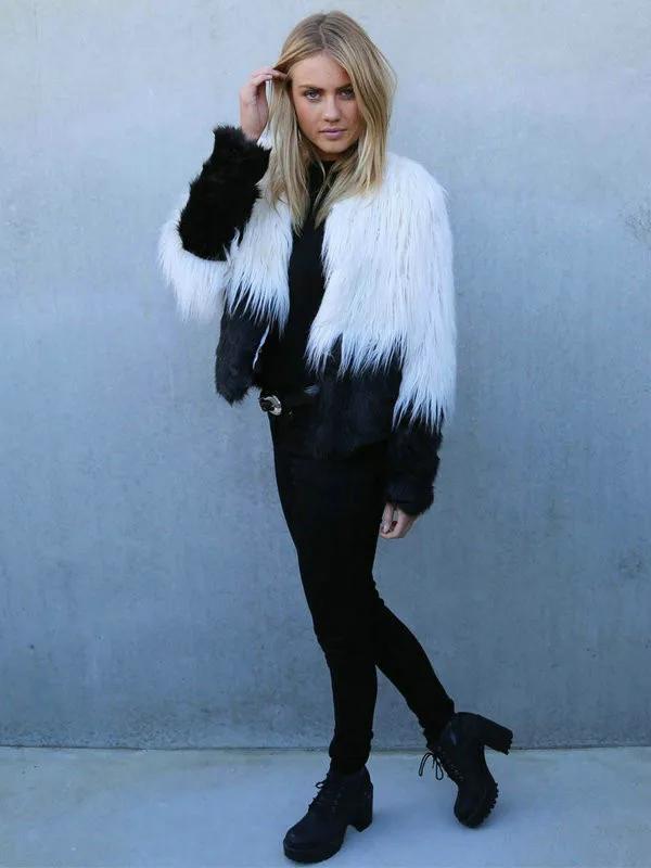 Faux Fox Fur Warm Clothes Long-Sleeved Thick Autumn&Winter Ladies Coats Fashion Fluffy Clothes 2021 Soft Round Neck Outerwear
Faux Fox Fur Warm Clothes Long-Sleeved Thick Autumn&Winter Ladies Coats Fashion Fluffy Clothes 2021 Soft Round Neck Outerwear