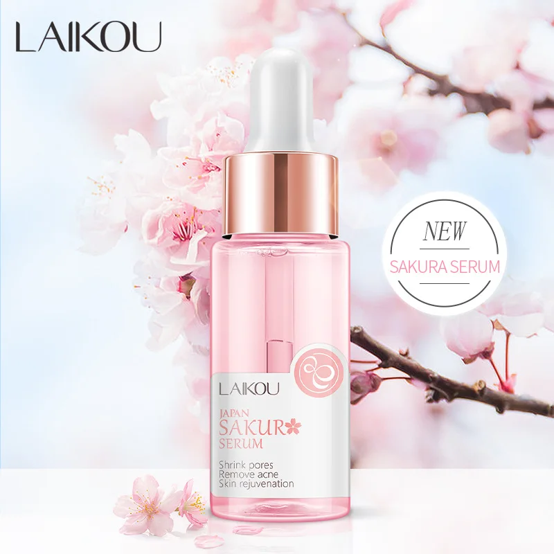 Essence Milk LAIKOU Japanese Cherry Blossom Serum Nourish Oil Control Brighten Skin Rejuvenation Skin Whitening Skin Care Facial
Essence Milk LAIKOU Japanese Cherry Blossom Serum Nourish Oil Control Brighten Skin Rejuvenation Skin Whitening Skin Care Facial