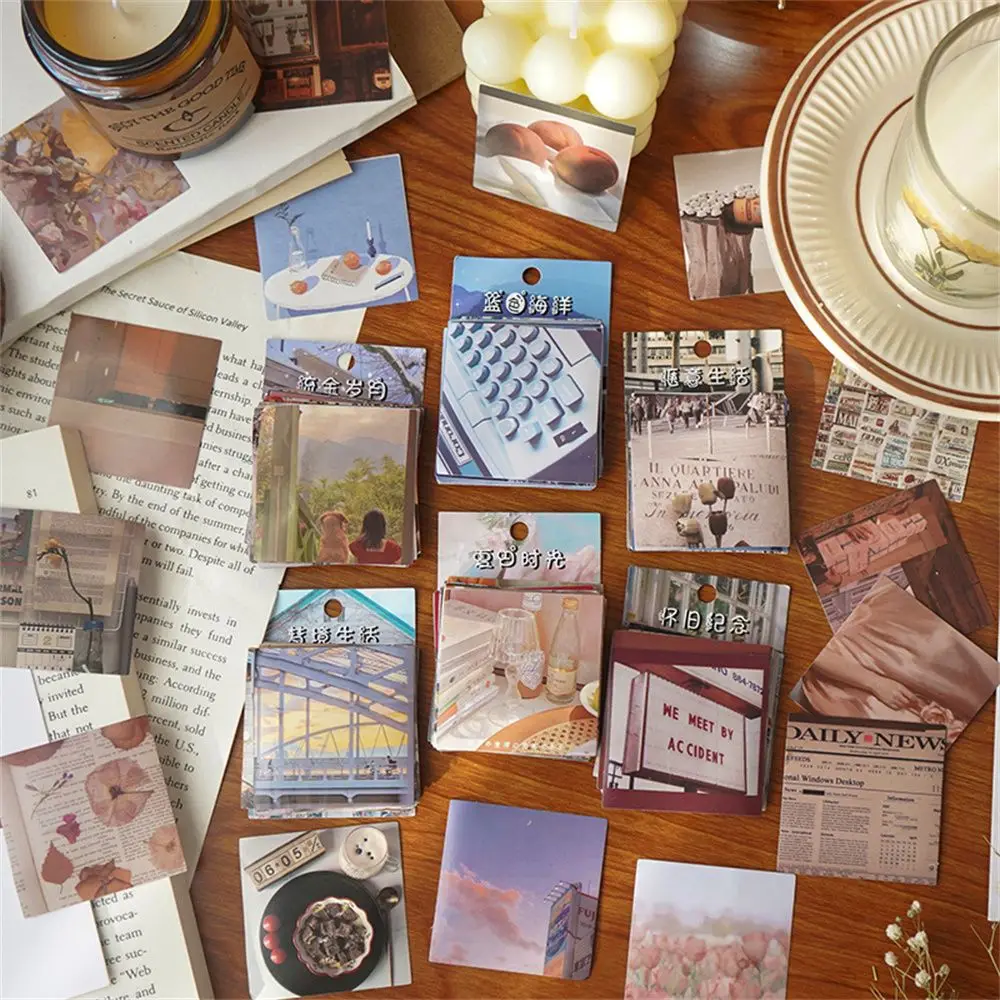 45pcs Photo Kawaii Journal Beautiful Diary Natural Scenery Scrapbooking Stickers Decorative Sticker Vintage
45pcs Photo Kawaii Journal Beautiful Diary Natural Scenery Scrapbooking Stickers Decorative Sticker Vintage