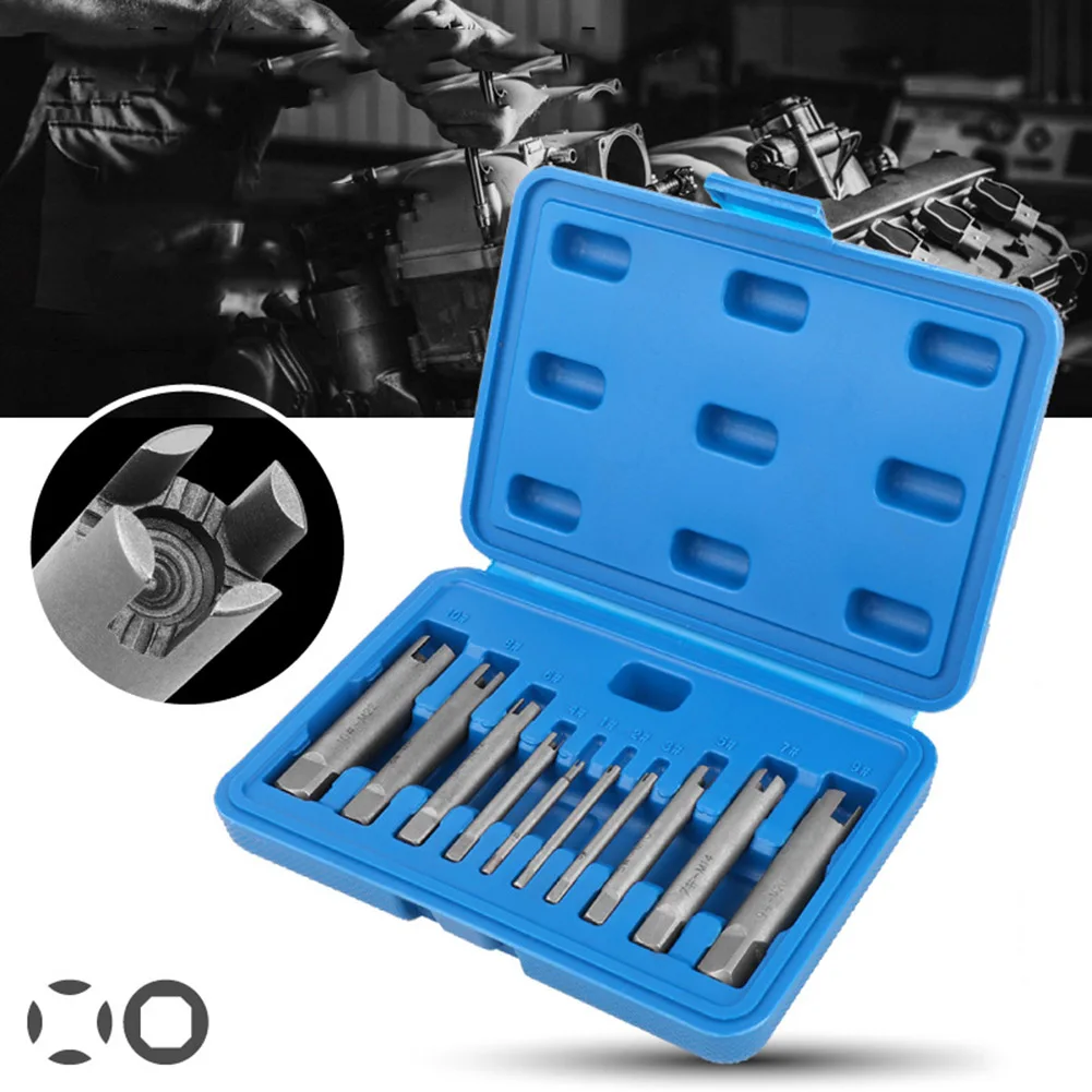 6pcs/set Remove Stripped Damaged Screw Tap Extractor Drill Bits Set High Carbon Steel Wire Screw Remover Tools Home Accessories
6pcs/set Remove Stripped Damaged Screw Tap Extractor Drill Bits Set High Carbon Steel Wire Screw Remover Tools Home Accessories
