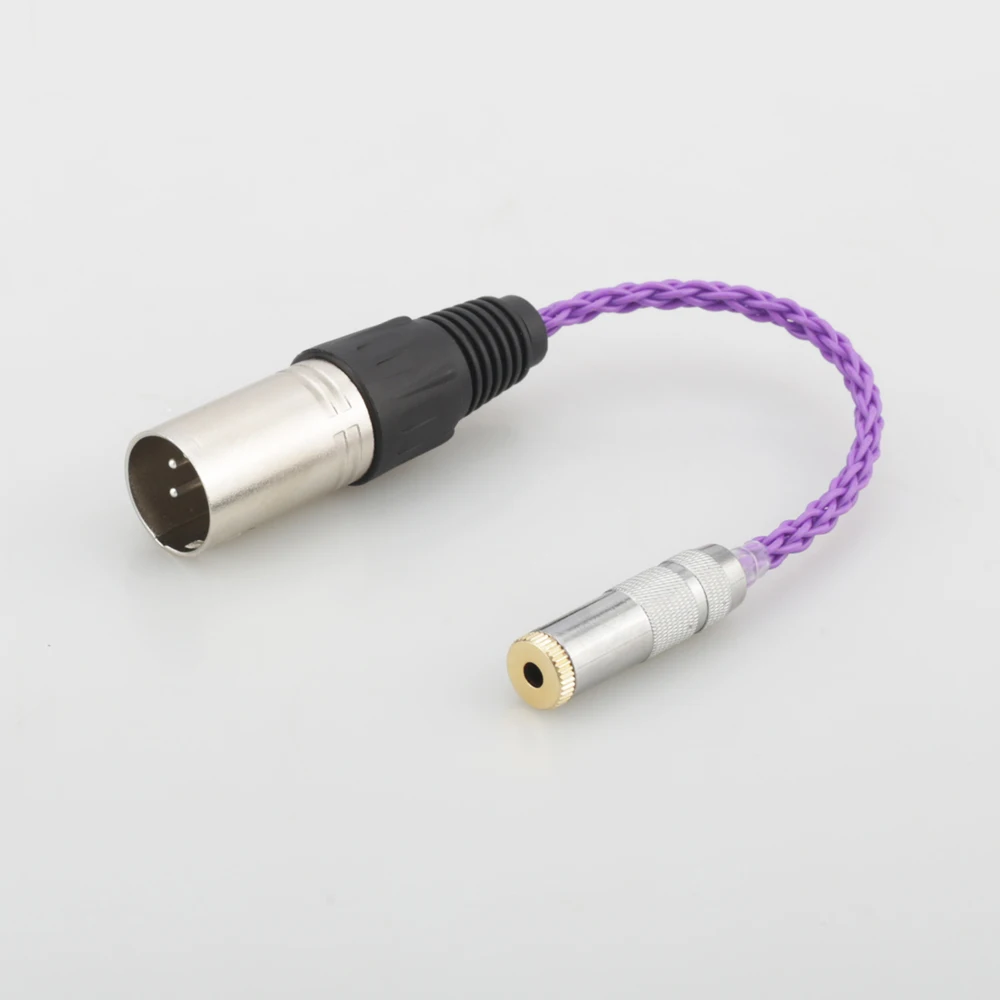 2020 Audiocrast HIFI 4pin XLR Balanced Male to 3.5mm Stereo Female Audio Adapter Cable 3.5mm to XLR Balanced Cable Connector
2020 Audiocrast HIFI 4pin XLR Balanced Male to 3.5mm Stereo Female Audio Adapter Cable 3.5mm to XLR Balanced Cable Connector