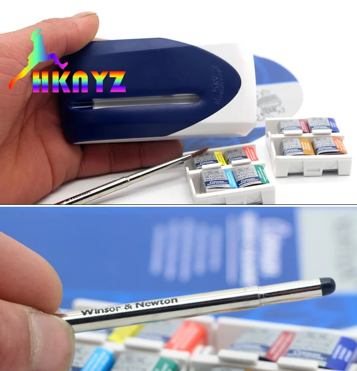 Однотонный акварельный пигмент Winsor & Newton, 8 цветов, 8 полукювет и кисть, принадлежности для рисования
Однотонный акварельный пигмент Winsor & Newton, 8 цветов, 8 полукювет и кисть, принадлежности для рисования