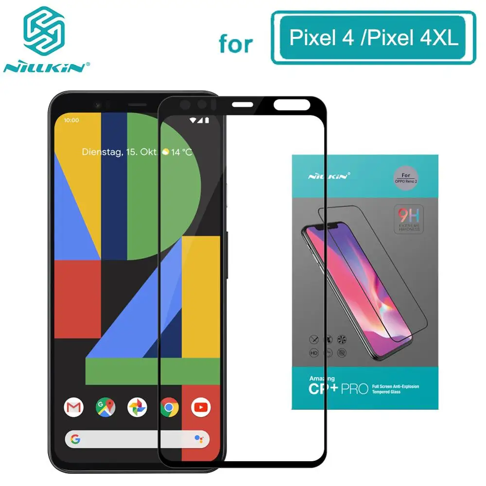 Для Google Pixel 4/Pixel 4 XL полное покрытие закаленное стекло протектор экрана NILLKIN Amazing CP +