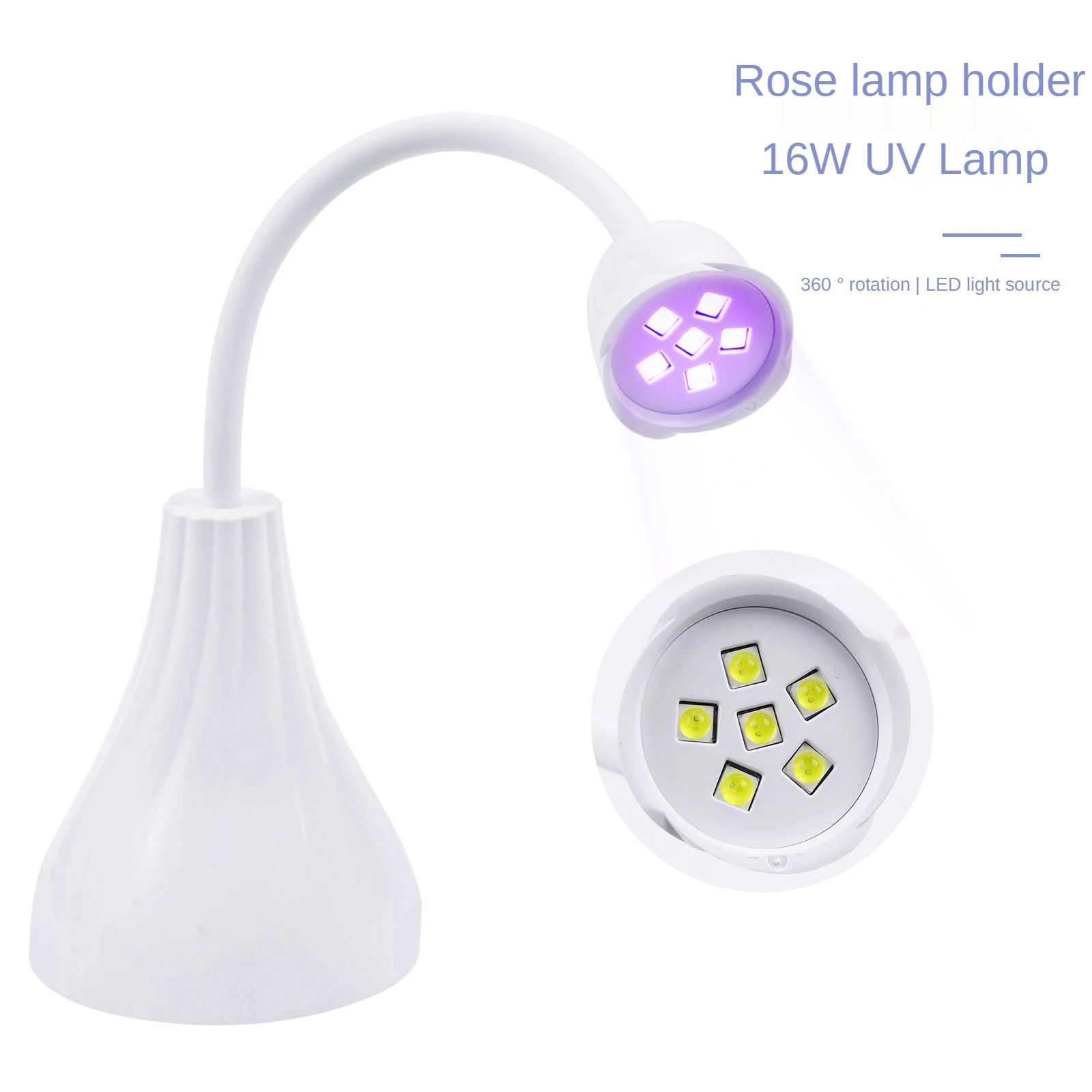 16W Mini UV LED Nail Dryer Machine USB Nails Lamp Dual-light Source Rechargeable Phototherapy Lamp For Drying Manicure Tools
16W Mini UV LED Nail Dryer Machine USB Nails Lamp Dual-light Source Rechargeable Phototherapy Lamp For Drying Manicure Tools