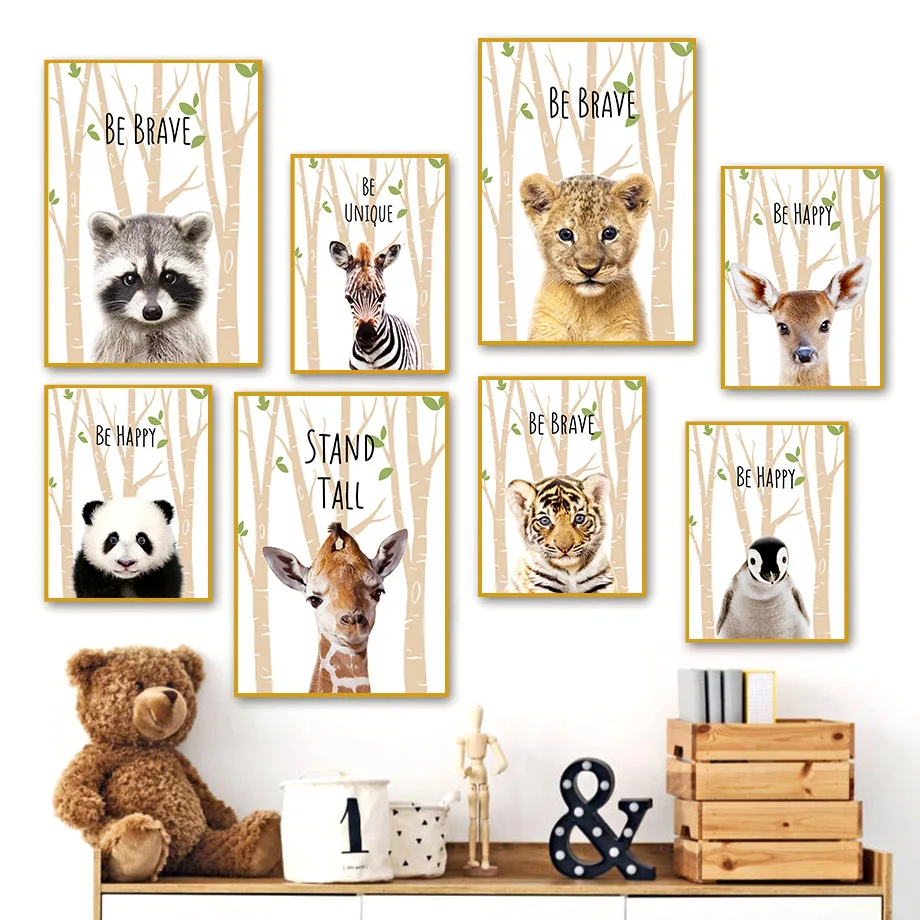 Animals Lion Tiger Deer Panda Penguin Fox Nordic Posters And Prints Wall Art Canvas Painting Wall Pictures For Living Room Decor
Animals Lion Tiger Deer Panda Penguin Fox Nordic Posters And Prints Wall Art Canvas Painting Wall Pictures For Living Room Decor