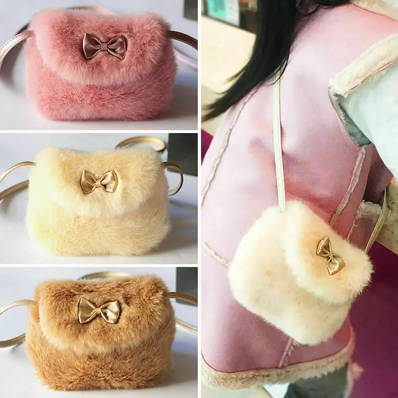 Kids Cute Girls Mini Bowknot Crossbody Bags Soft Fur Handbags Bag Coin Purse Fashion Sweet Cute Solid Child Baby Girls Crossbody
Kids Cute Girls Mini Bowknot Crossbody Bags Soft Fur Handbags Bag Coin Purse Fashion Sweet Cute Solid Child Baby Girls Crossbody
