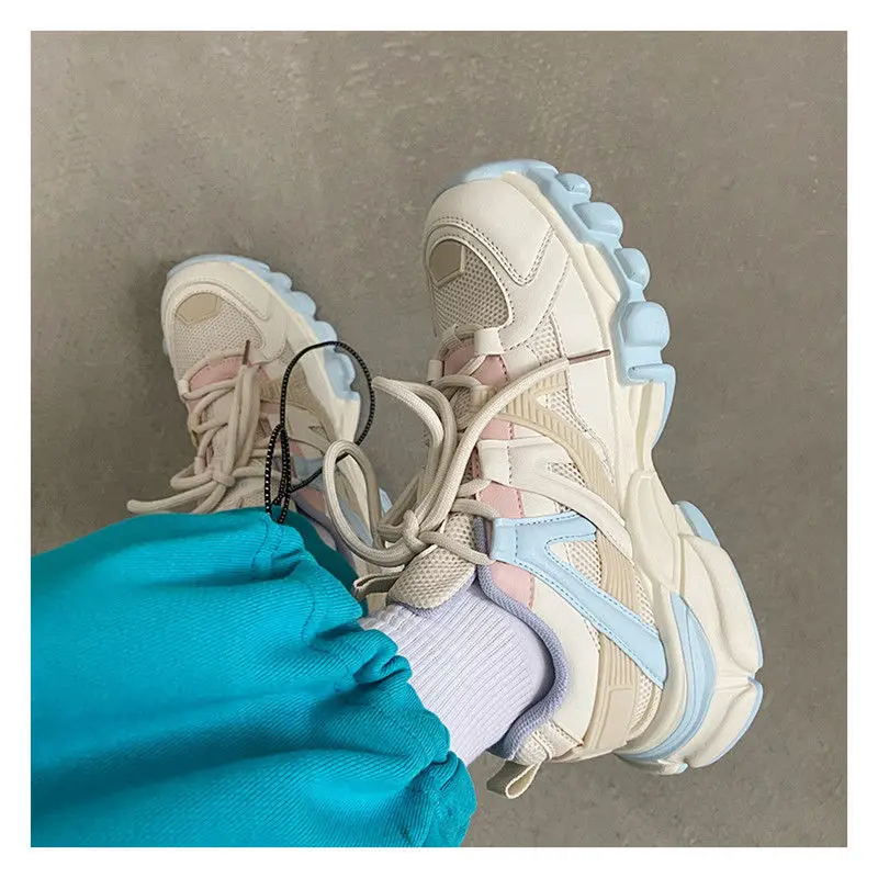 Women Sneakers 2021 Autumn New Design Women's Chunky Sneakers Fashion Girls Sports Shoes Jogging Running Trainers Woman
Women Sneakers 2021 Autumn New Design Women's Chunky Sneakers Fashion Girls Sports Shoes Jogging Running Trainers Woman