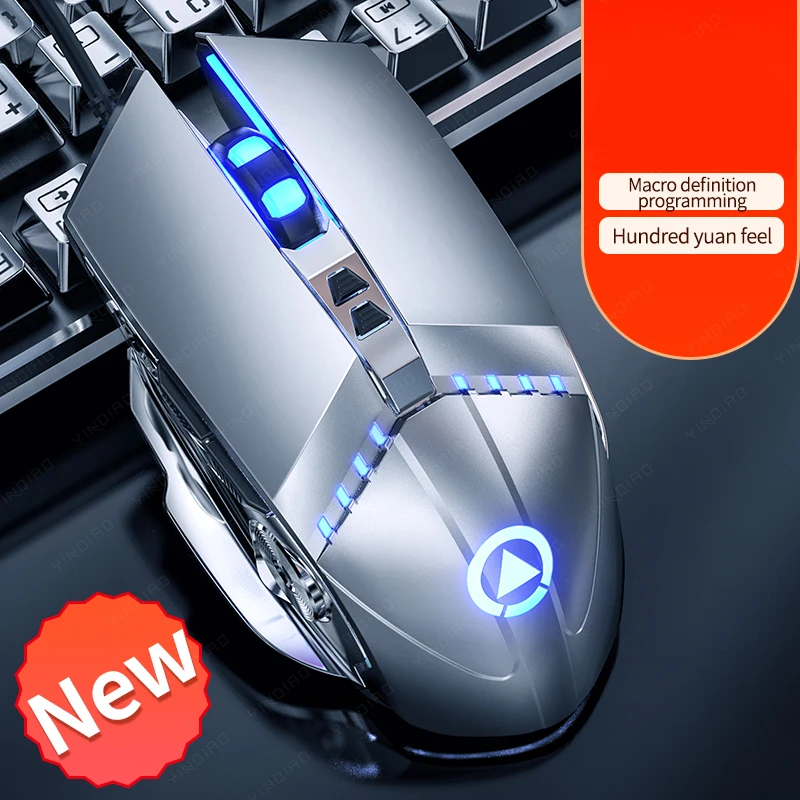 PC Laptop Optical Wired Gaming Mouse,Sound/Silent Mouse Gamer, Sports Car Shape Design G3PRO Multi-color Luminous 7-button Mouse
PC Laptop Optical Wired Gaming Mouse,Sound/Silent Mouse Gamer, Sports Car Shape Design G3PRO Multi-color Luminous 7-button Mouse