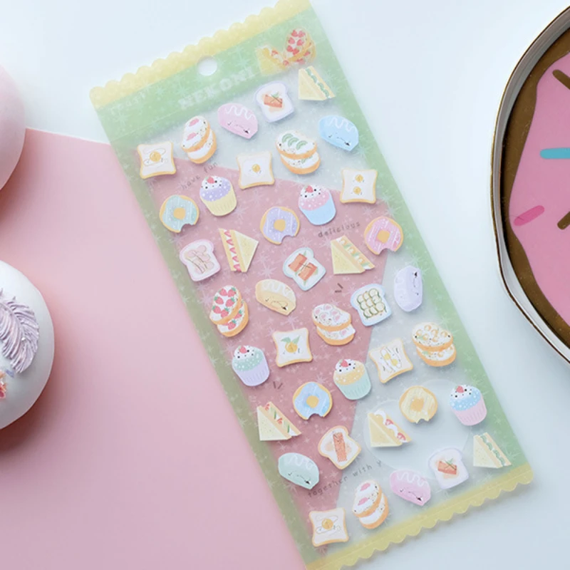 Nekoni Cute Cake Snack Stickers Macaron Color Shinning Paper Sticker for Scrapbooking Diary Card Journal Decoration DIY Craft
Nekoni Cute Cake Snack Stickers Macaron Color Shinning Paper Sticker for Scrapbooking Diary Card Journal Decoration DIY Craft