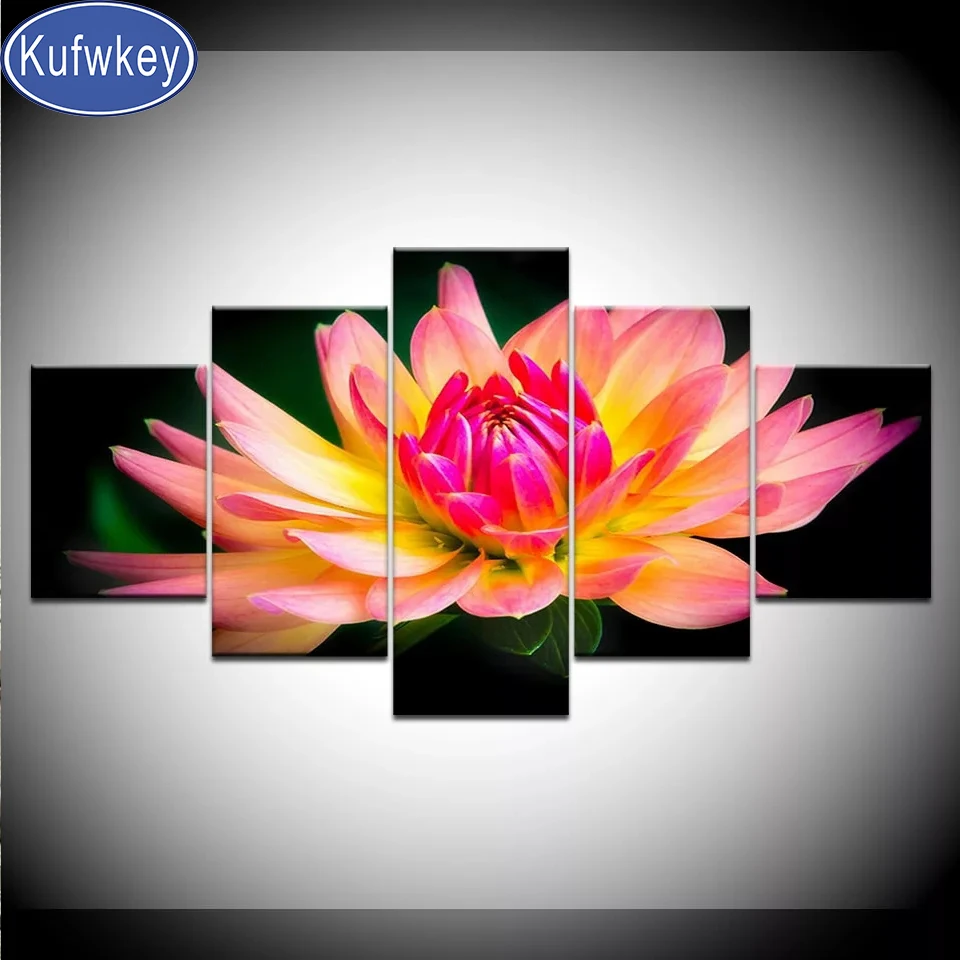 5 piece set Lotus diamond Painting full square 5d picture round mosaic diamond art 3d cross Stitch flower art wall stickers,
5 piece set Lotus diamond Painting full square 5d picture round mosaic diamond art 3d cross Stitch flower art wall stickers,
