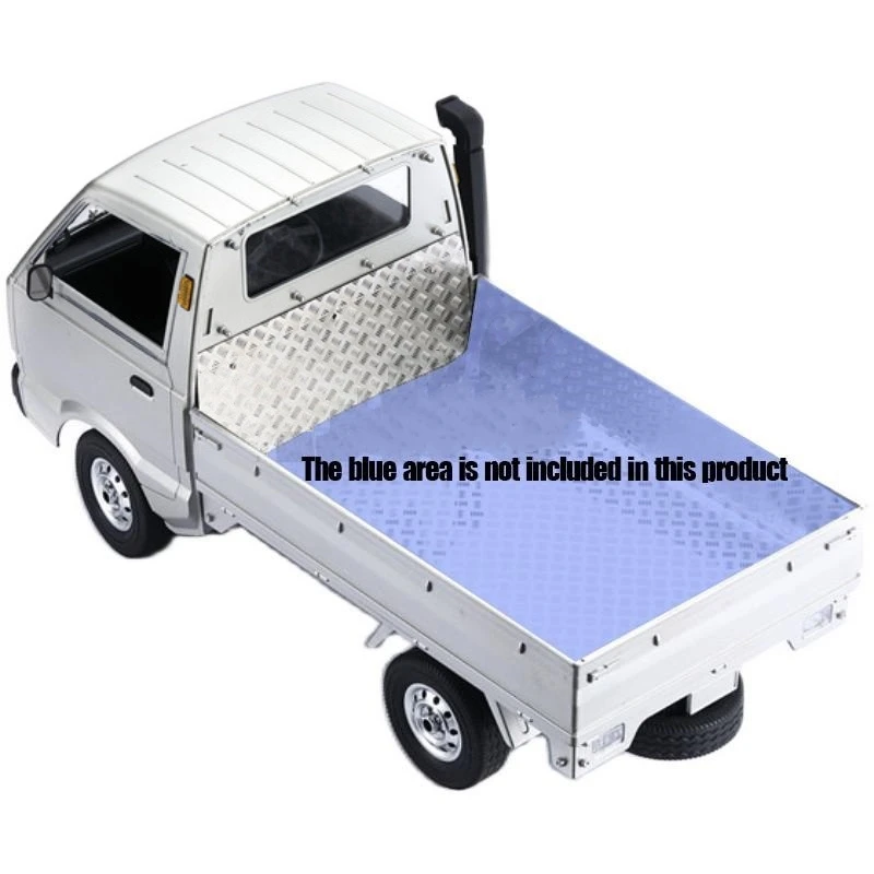For WPL D12 1/10 RC Truck Car Upgrade Parts Metal Rear Compartment Decoration Plate Back Anti-Skid Plate Accessories
For WPL D12 1/10 RC Truck Car Upgrade Parts Metal Rear Compartment Decoration Plate Back Anti-Skid Plate Accessories