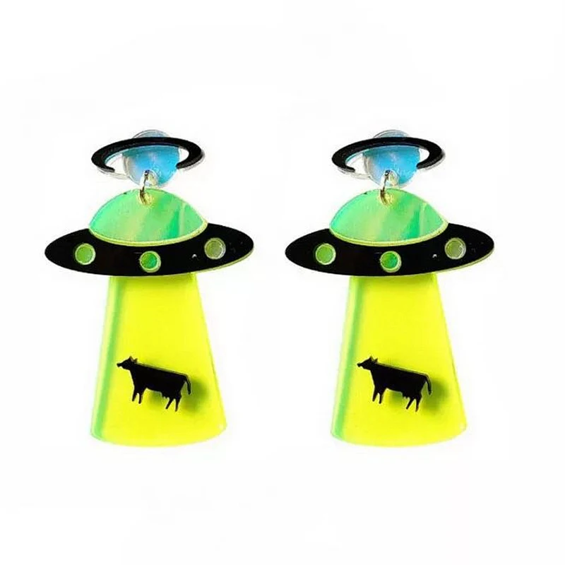 Exaggerated Big Long Drop Dangle Earrings 2020 New Women Fashion Accessories Oorbellen Colourful Acrylic Bague | Украшения и