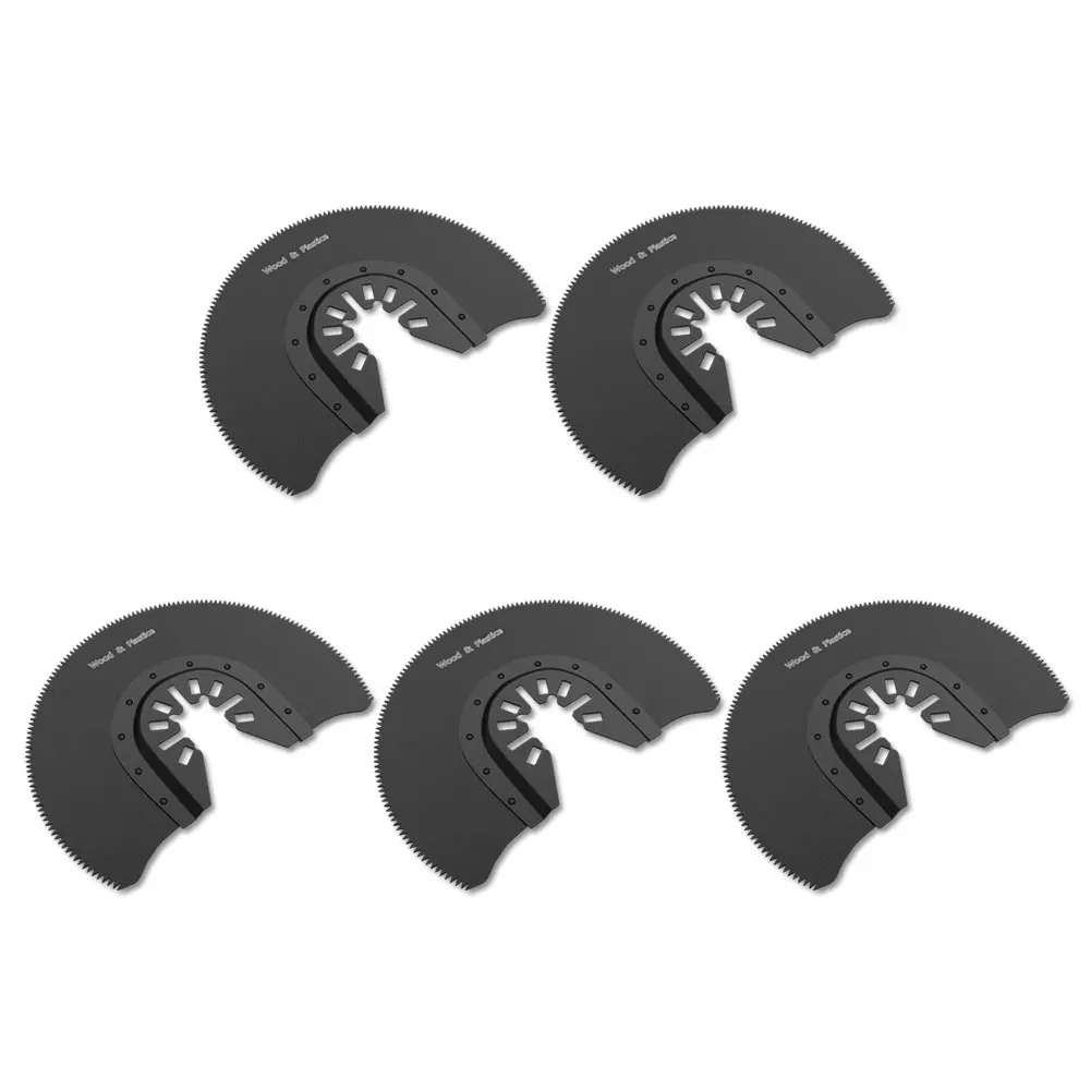 5 pcs 88mm half circle quick change oscillating tool saw blade accessories or Multimaster Tools home renovation DIY Tool Parts